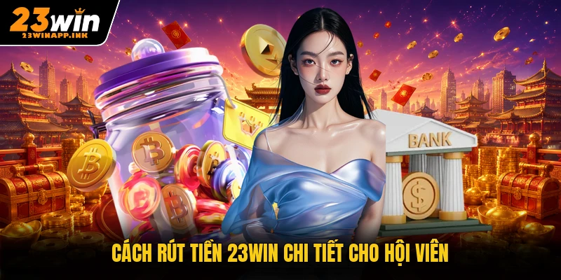 Cách rút tiền 23WIN chi tiết cho hội viên